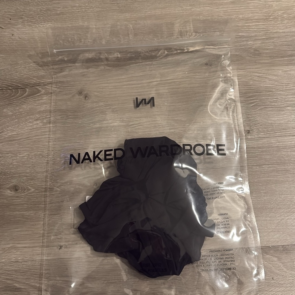 naked wardrobe Black Open Back Bodysuit - Picture 7 of 7
